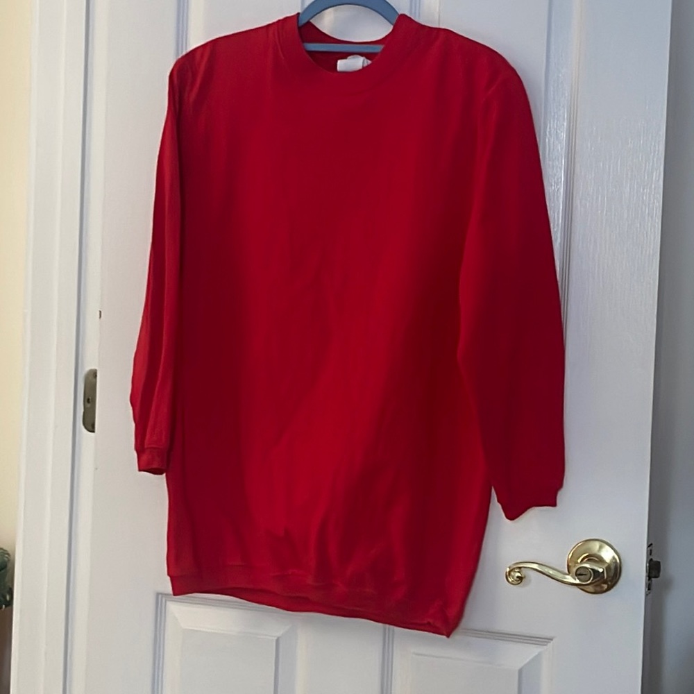 Red vintage sweatshirt